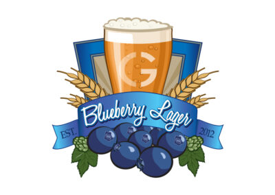 Blueberry Lager for Granite City Brewery