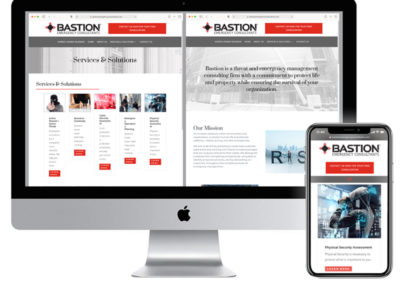 Bastion Emergency Consultants website